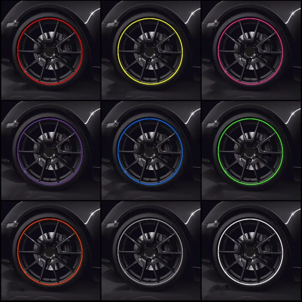 Car Wheel Decorative Strips Anti-Scratch & Collision Protection — feature 6