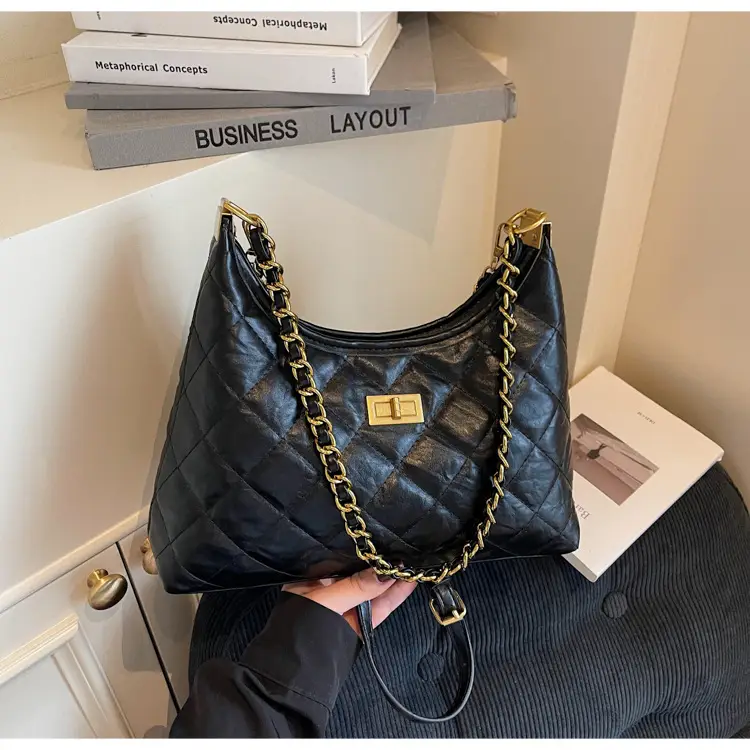 Silver Quilted Chain Tote Bag for Women 2026 — feature 16