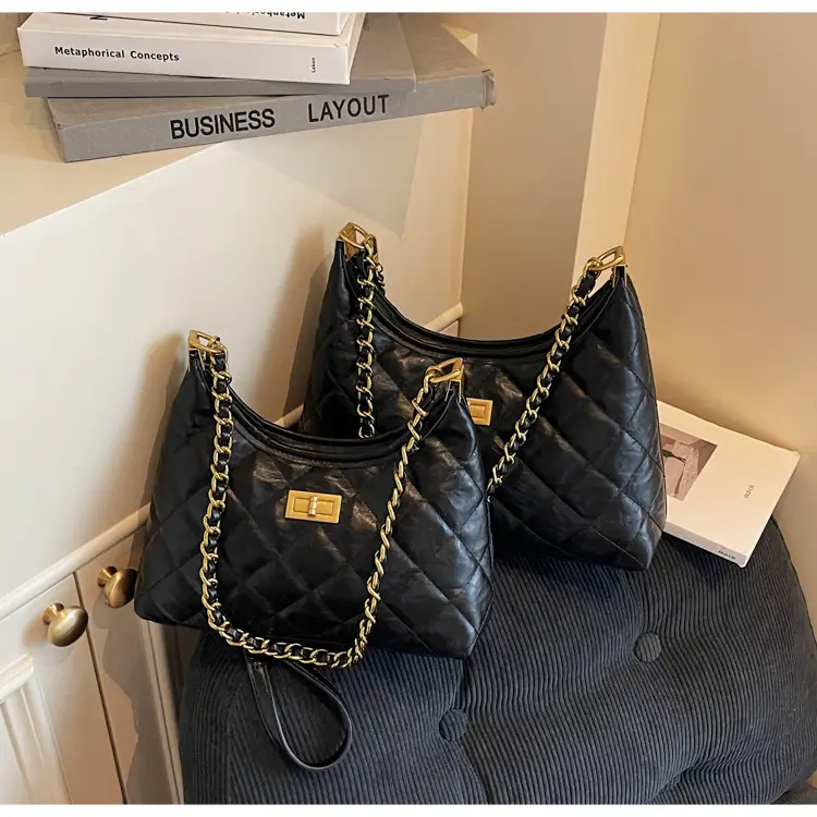 Silver Quilted Chain Tote Bag for Women 2026 — feature 17