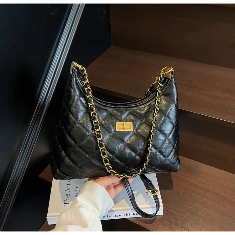 Silver Quilted Chain Tote Bag for Women 2026 — feature 22