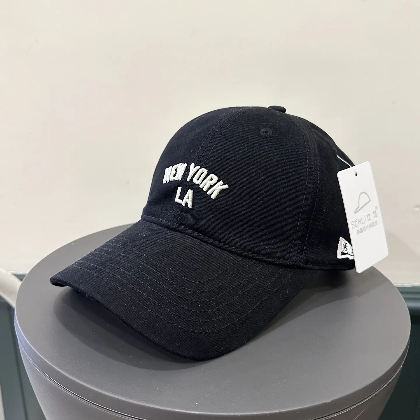 Korean Style Women Baseball Cap with Face Shade - Image 5