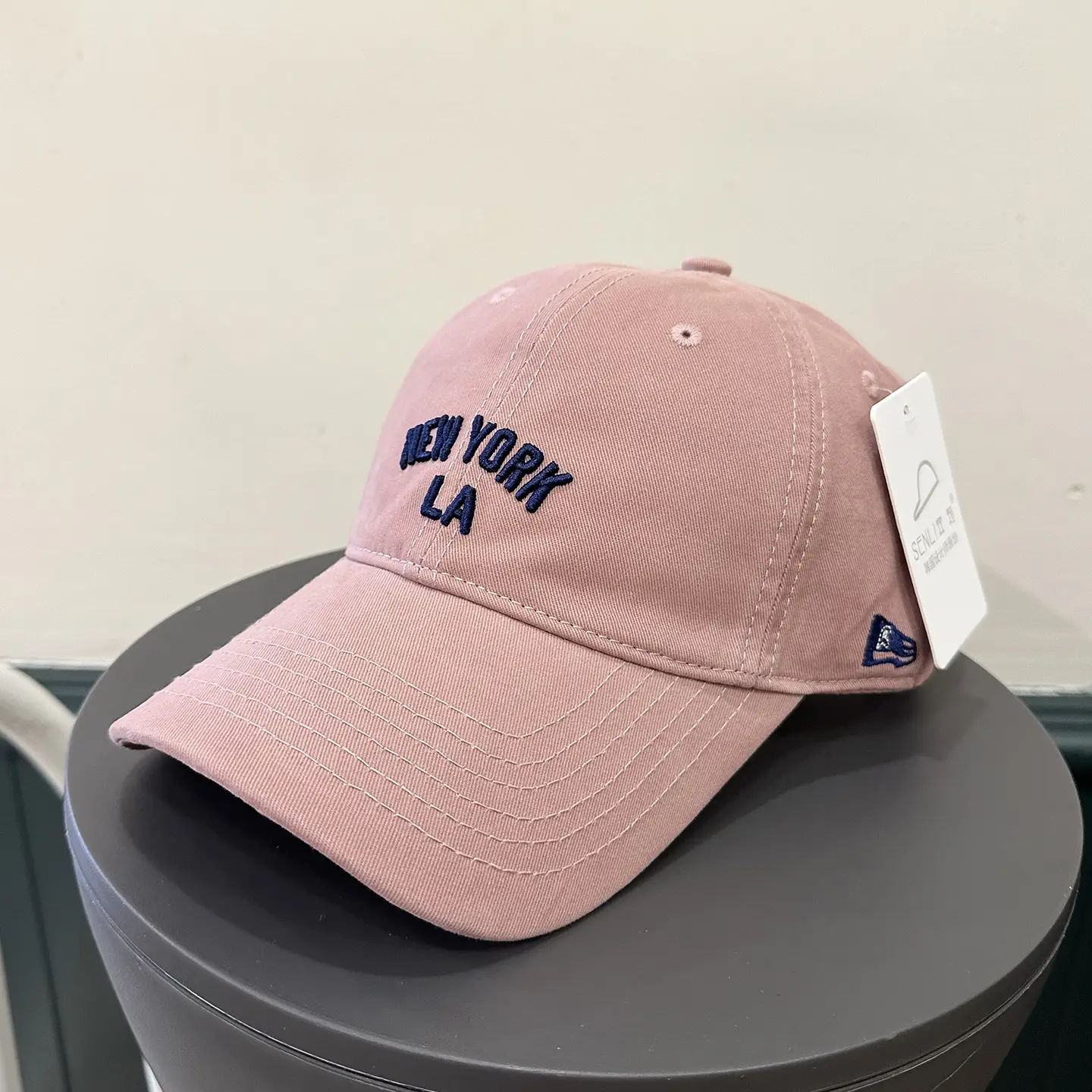 Korean Style Women Baseball Cap with Face Shade - Image 9