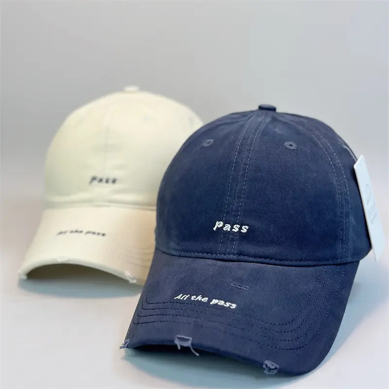 Navy Pass Embroidered Baseball Cap - Image 13