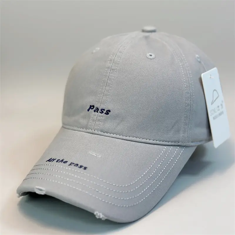 Navy Pass Embroidered Baseball Cap — feature 9
