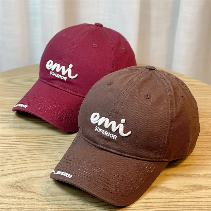 Women Embroidered Baseball Cap Sunshade Hat Spring Summer — feature 10
