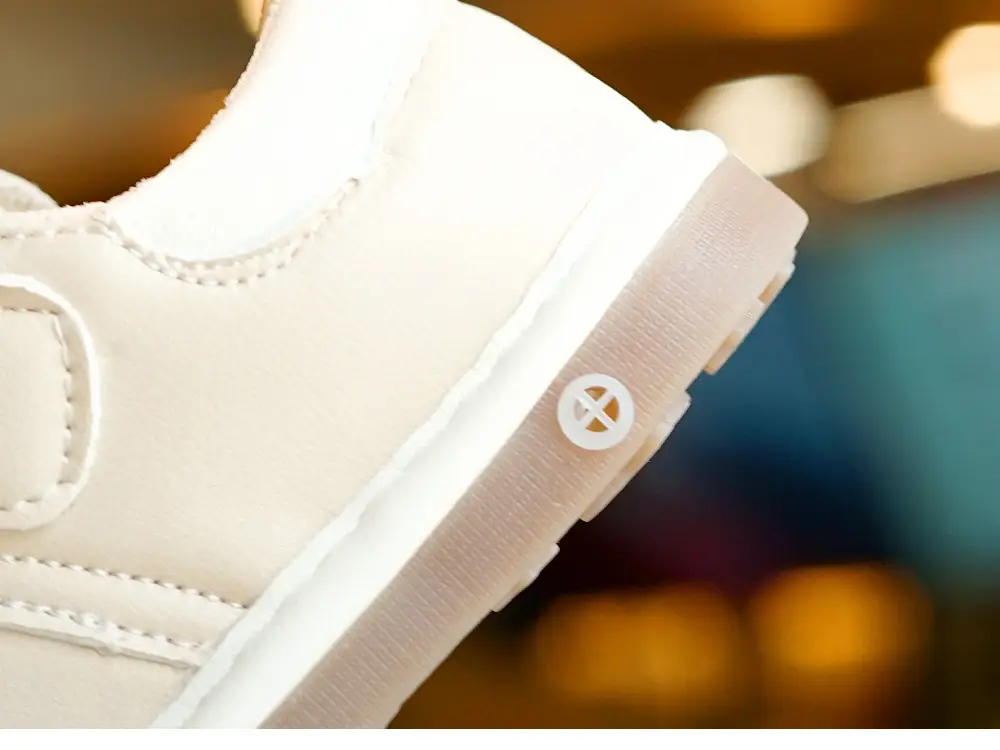 Pink Embroidered Baby Shoes for 1-2 Years Old — feature 2