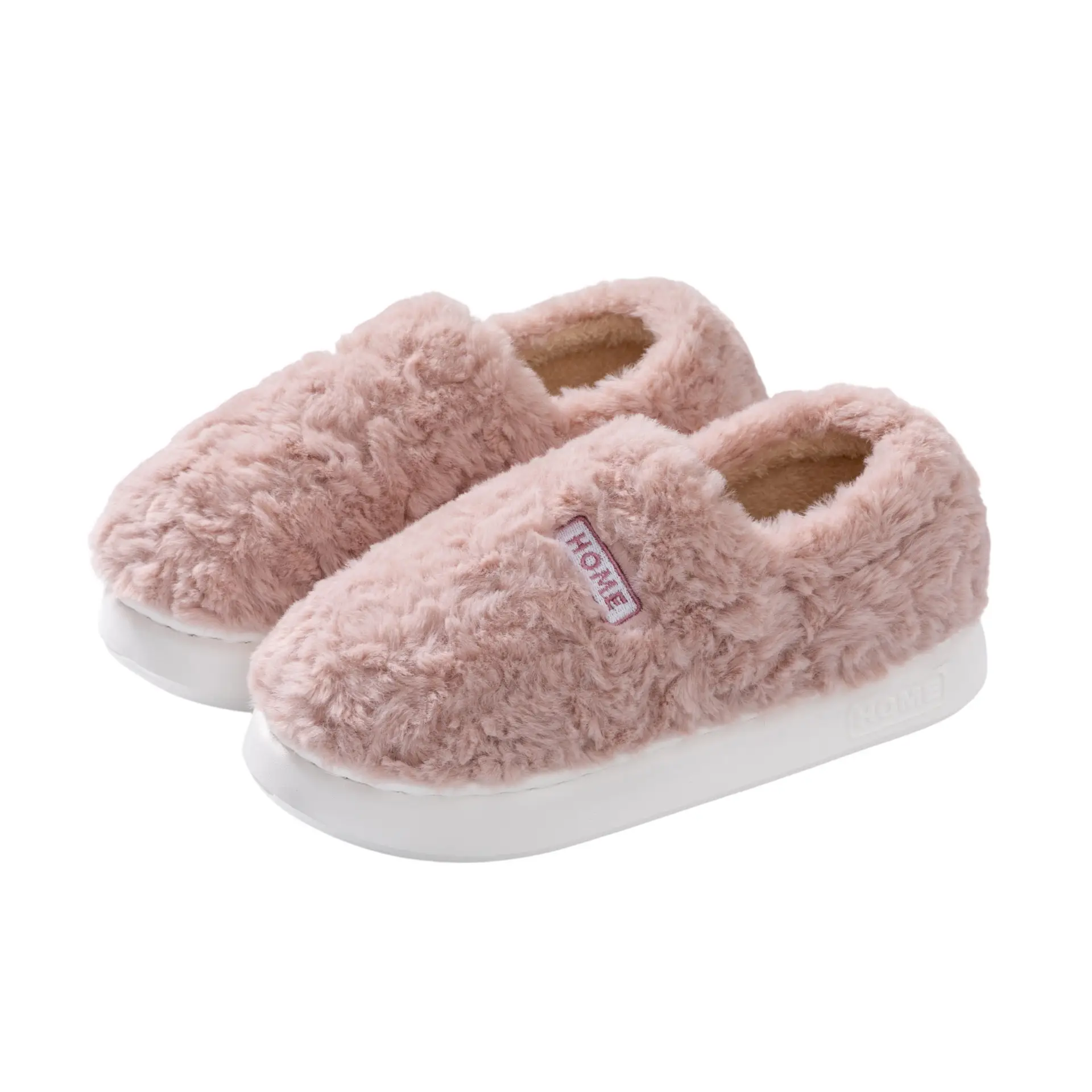 Women Cotton Fleece Slippers Winter Warm Foot Socks - Image 10