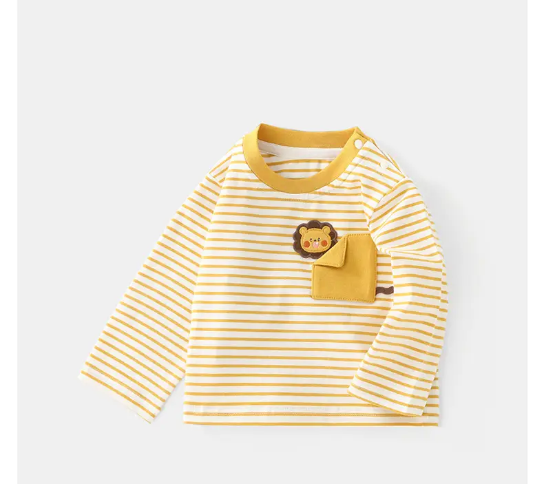 Duuduu Long Sleeve Striped T-Shirt for Girls 2025 — feature 12