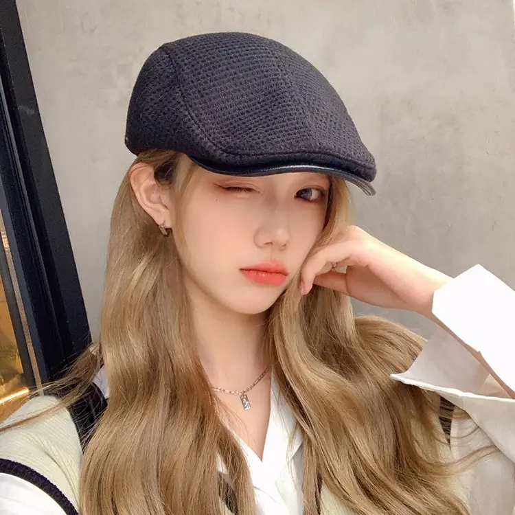 Vintage Forward Cap Women's Fashion Beret Autumn Winter Korean Version - Image 6