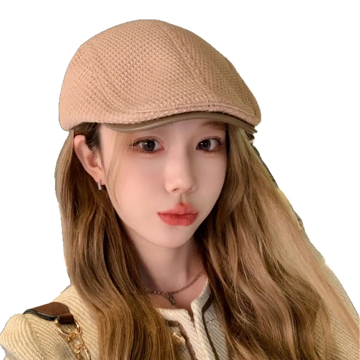 Vintage Forward Cap Women's Fashion Beret Autumn Winter Korean Version - Image 8