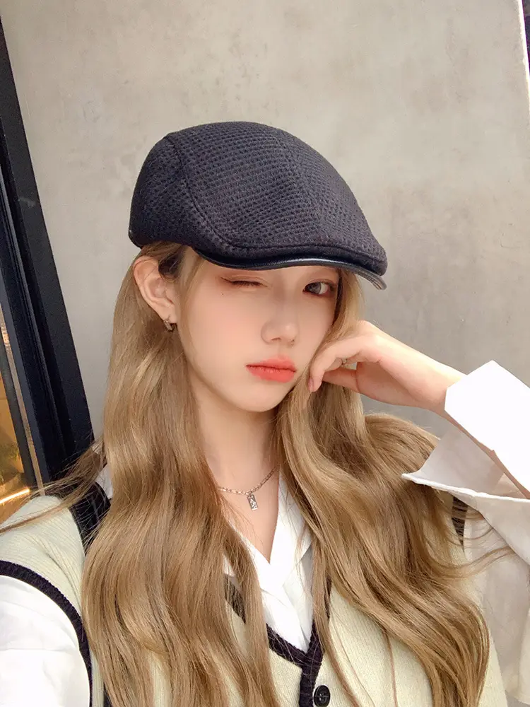 Vintage Forward Cap Women's Fashion Beret Autumn Winter Korean Version — feature 1