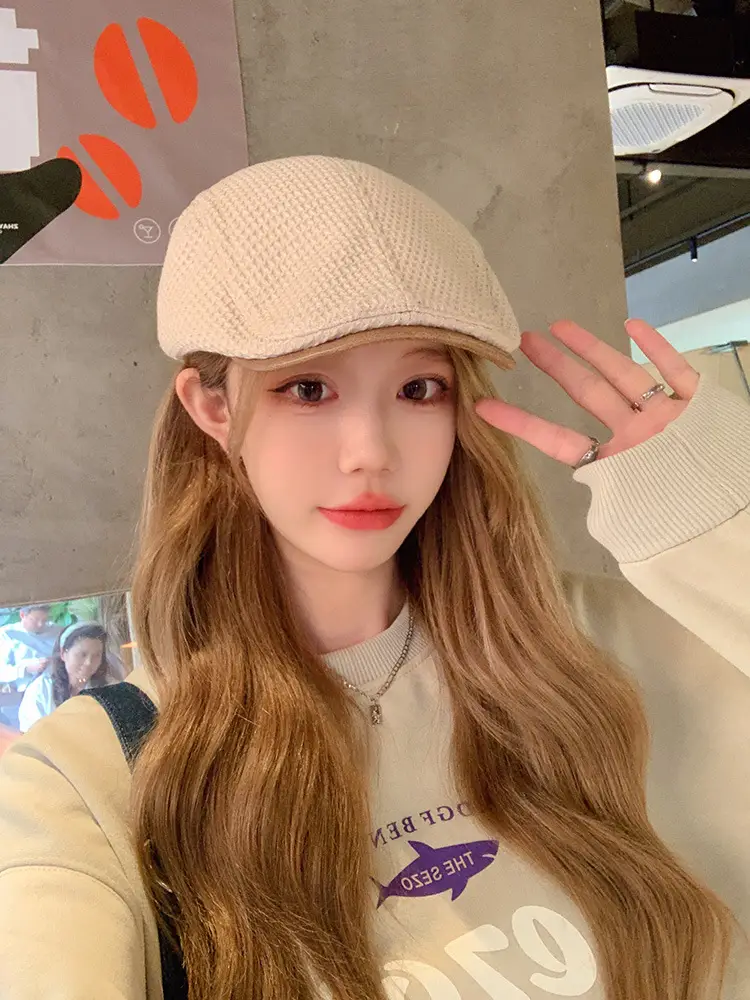 Vintage Forward Cap Women's Fashion Beret Autumn Winter Korean Version — feature 11