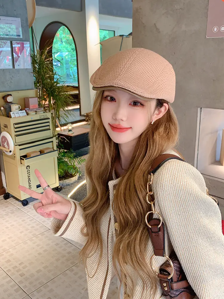 Vintage Forward Cap Women's Fashion Beret Autumn Winter Korean Version — feature 13