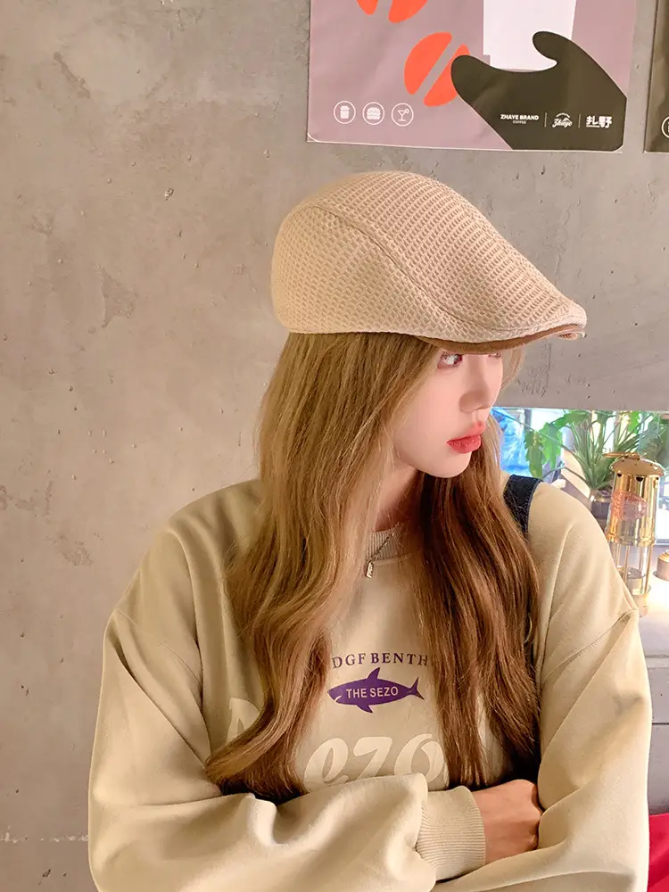 Vintage Forward Cap Women's Fashion Beret Autumn Winter Korean Version — feature 15
