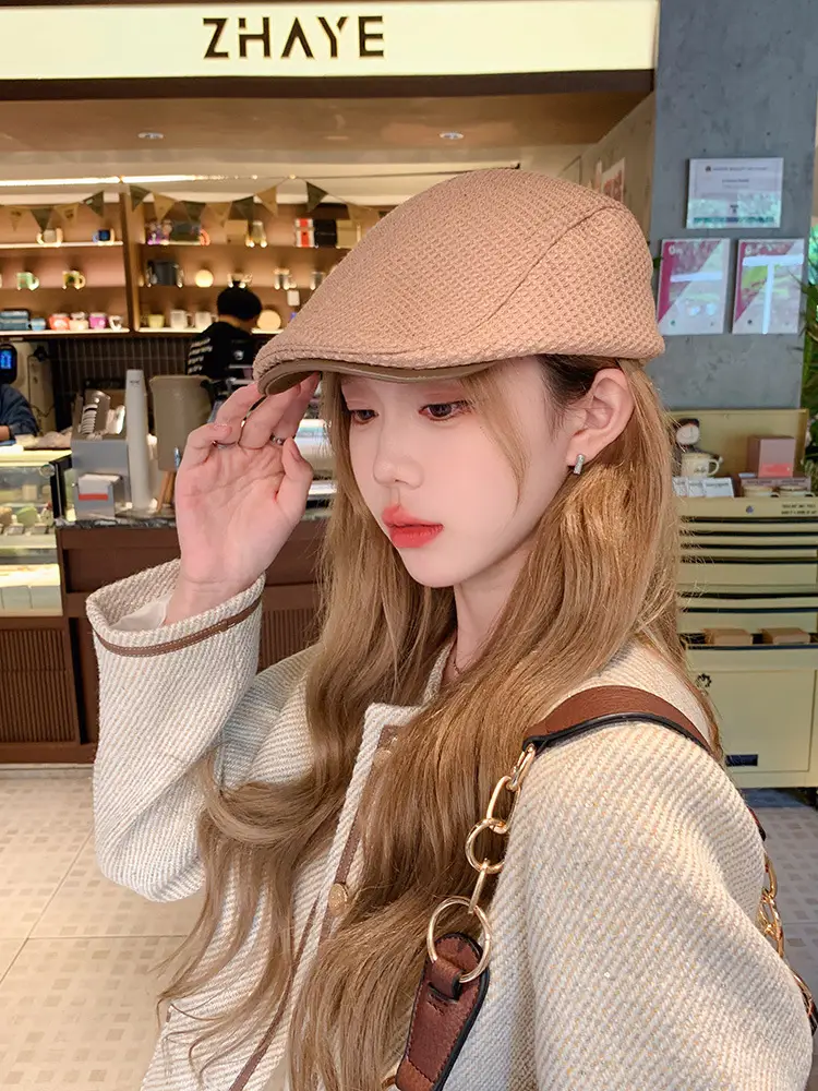 Vintage Forward Cap Women's Fashion Beret Autumn Winter Korean Version — feature 21