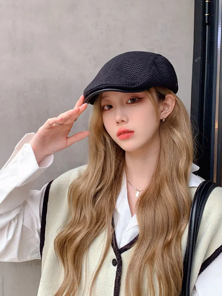Vintage Forward Cap Women's Fashion Beret Autumn Winter Korean Version — feature 7