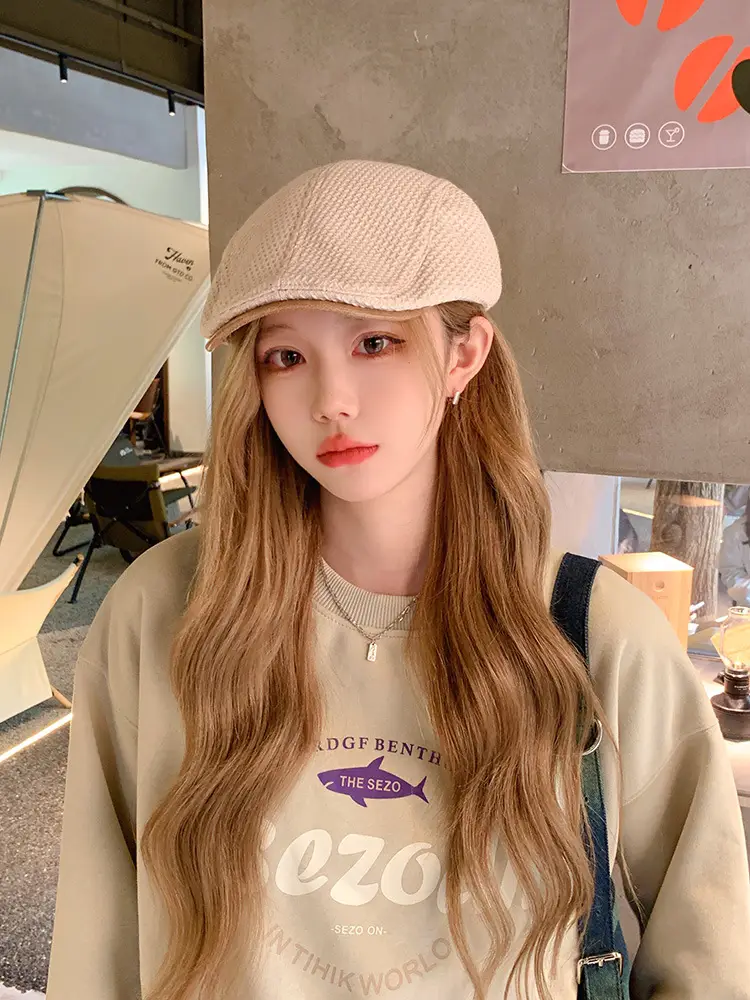 Vintage Forward Cap Women's Fashion Beret Autumn Winter Korean Version — feature 9