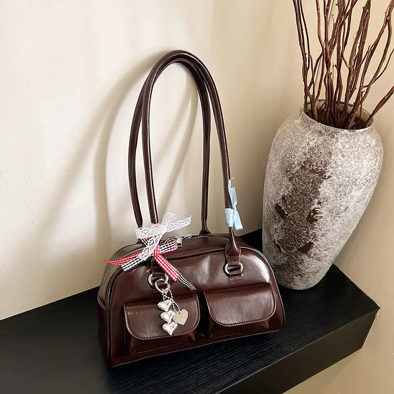 Black Crossbody Bag with Bow for Women 2025 - Image 3