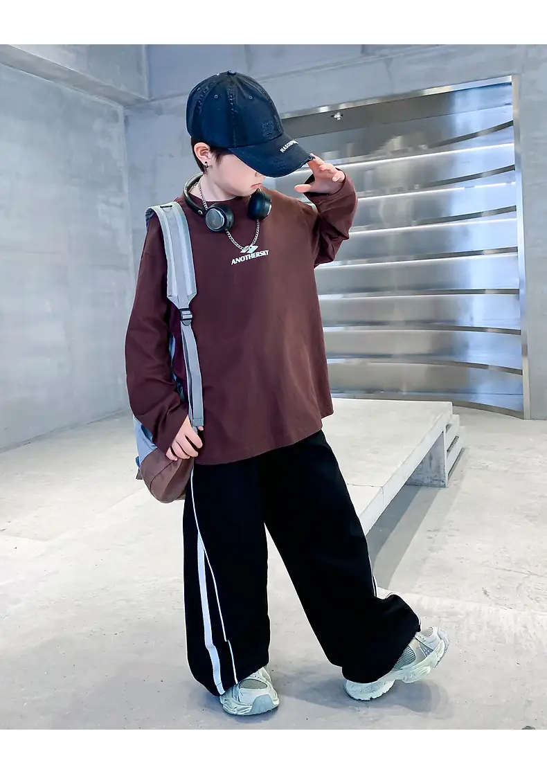 Children's Black Long Sleeve T-Shirt Kidsren 2026 — feature 19