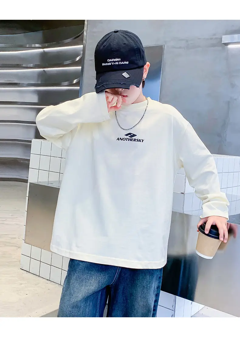 Children's Black Long Sleeve T-Shirt Kidsren 2026 — feature 21