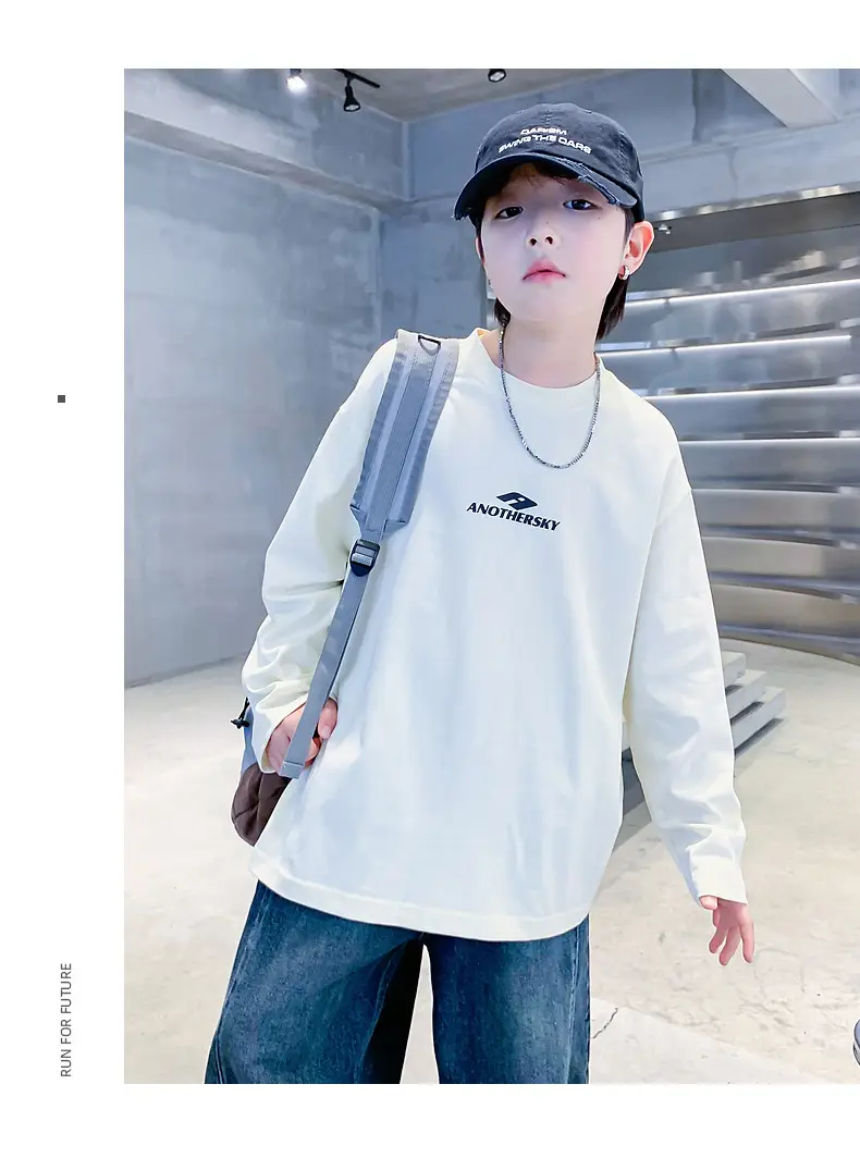 Children's Black Long Sleeve T-Shirt Kidsren 2026 — feature 23