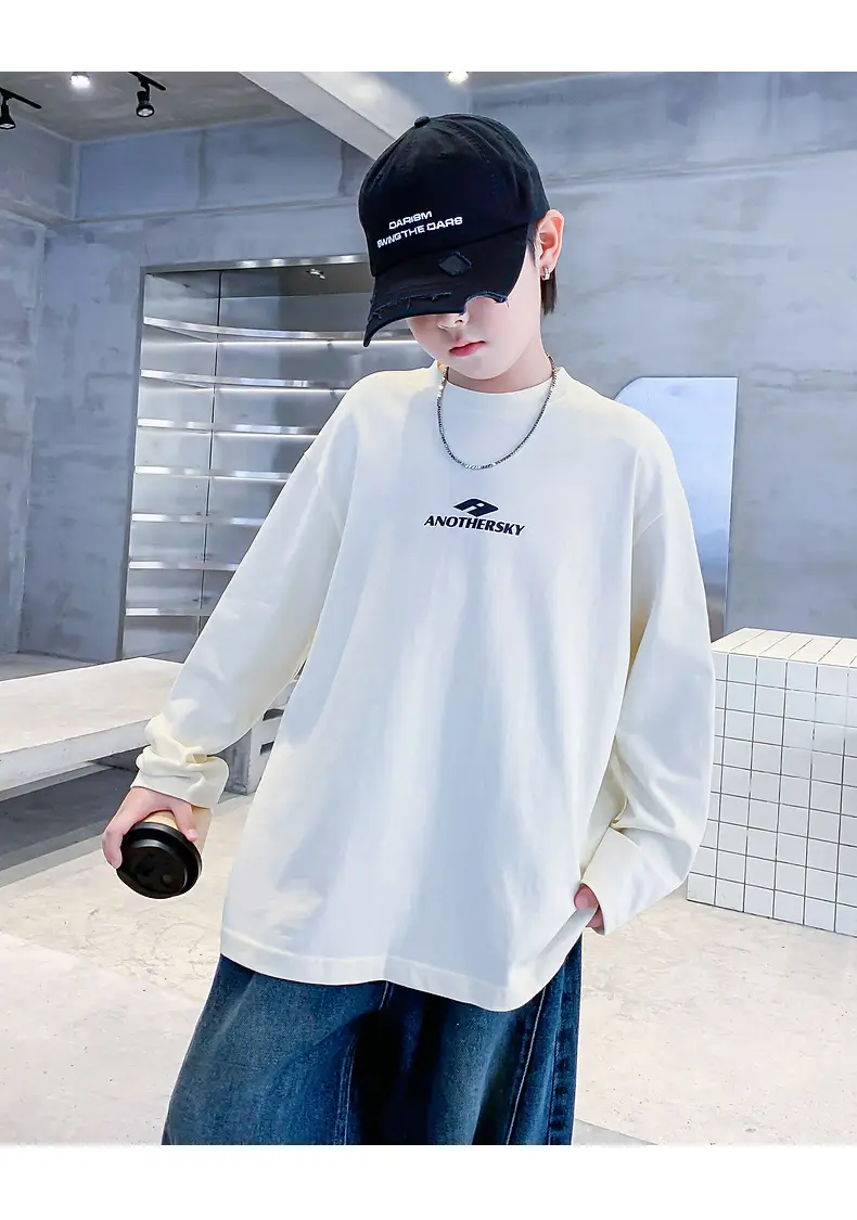 Children's Black Long Sleeve T-Shirt Kidsren 2026 — feature 27
