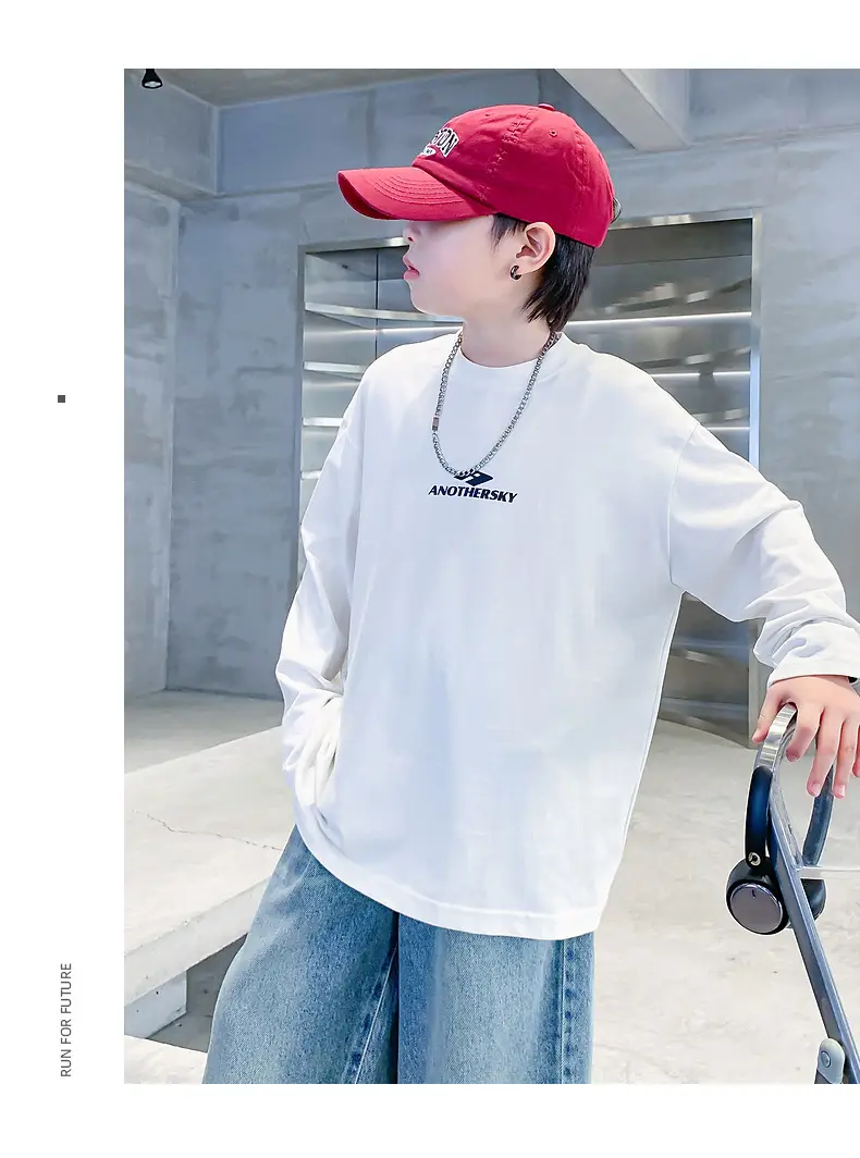 Children's Black Long Sleeve T-Shirt Kidsren 2026 — feature 33