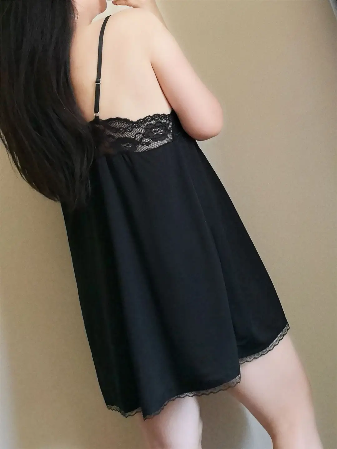 Extra Large Size Fat mm 1.0-150kg Suspender Nightgown Women's Summer Sexy Pure Lust Short Skirt Lace Pajamas Without Breast Pads 1369 — feature 20