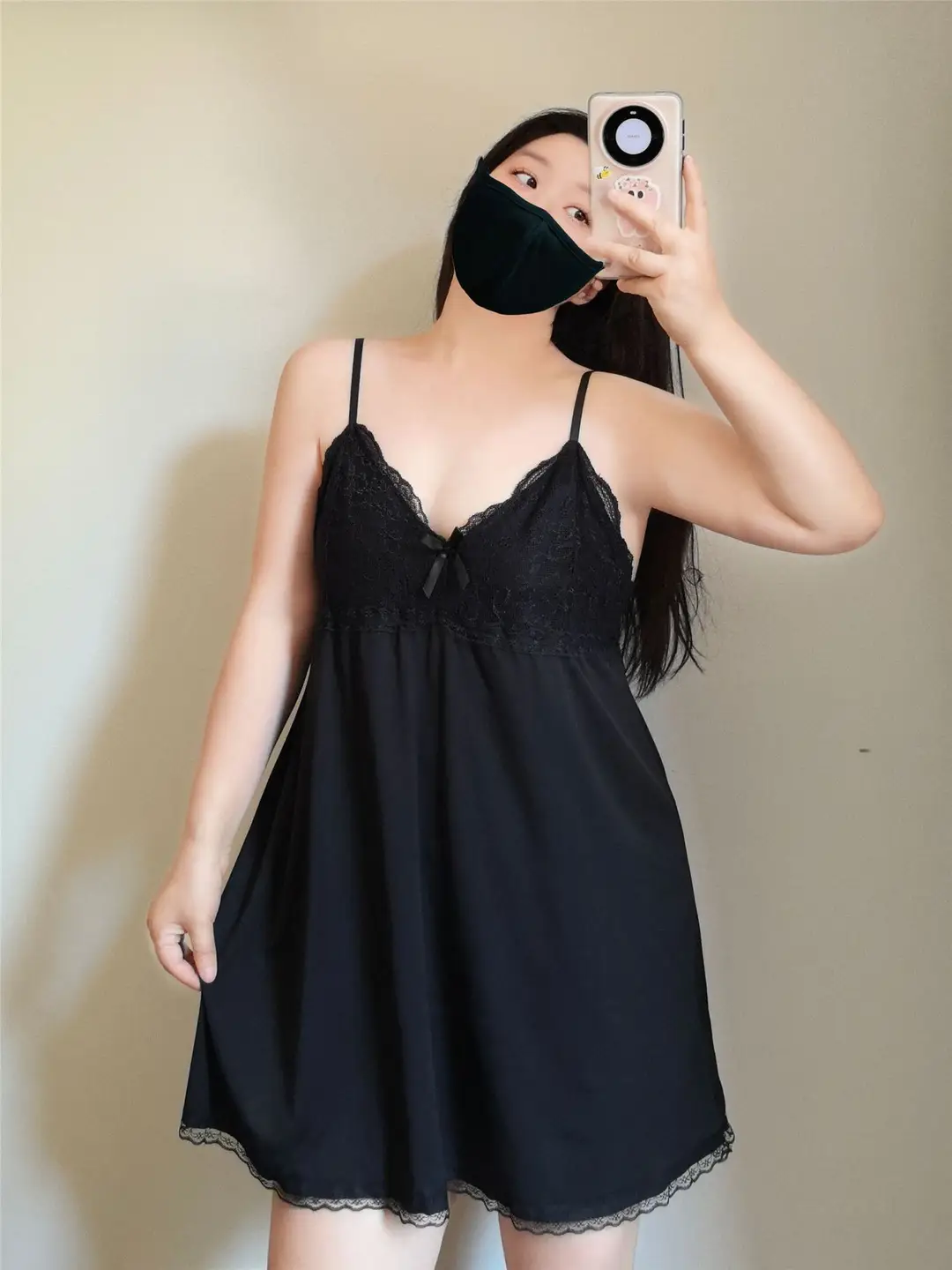 Extra Large Size Fat mm 1.0-150kg Suspender Nightgown Women's Summer Sexy Pure Lust Short Skirt Lace Pajamas Without Breast Pads 1369 — feature 6