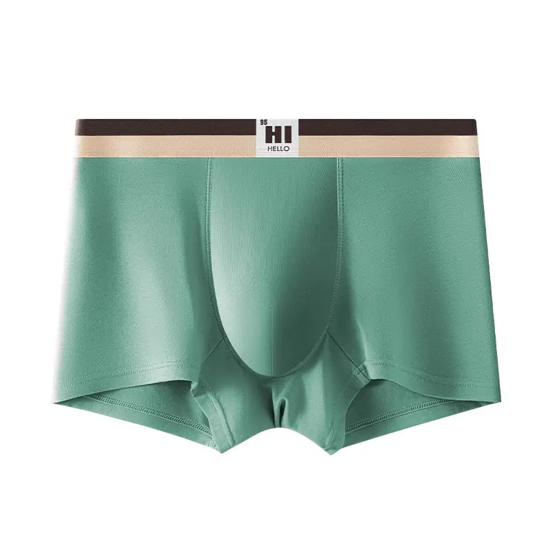 Plus Size Men's Pure Cotton Antibacterial Boxers - Image 2