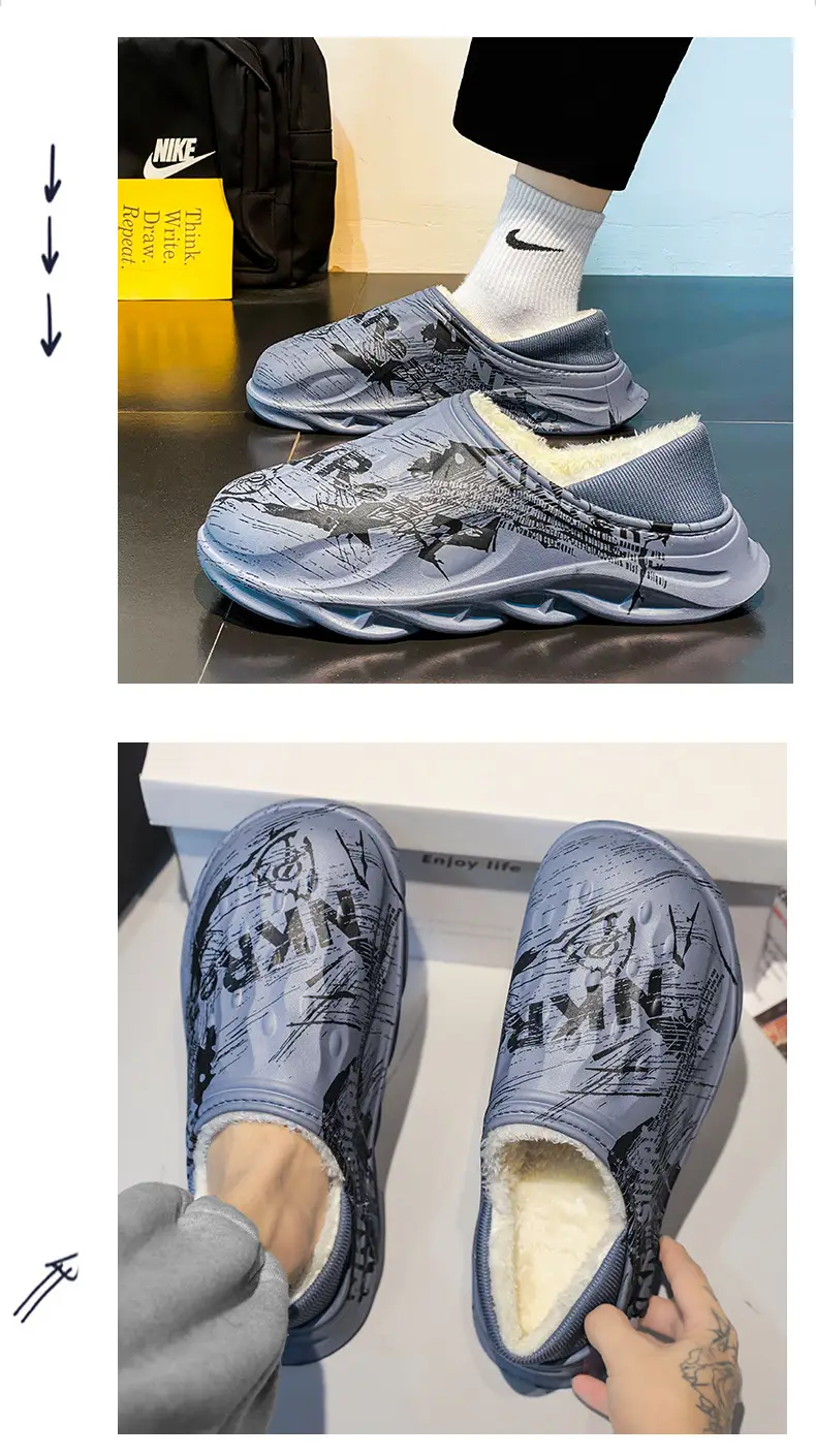 2025 MKR Black Winter Slippers for Men — feature 18