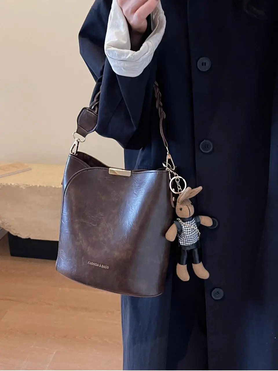 Brown Crossbody Bag for Women 2025 Casual Fashion - Image 6