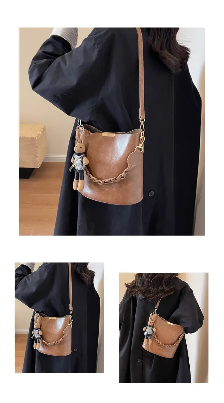 Brown Crossbody Bag for Women 2025 Casual Fashion — feature 12