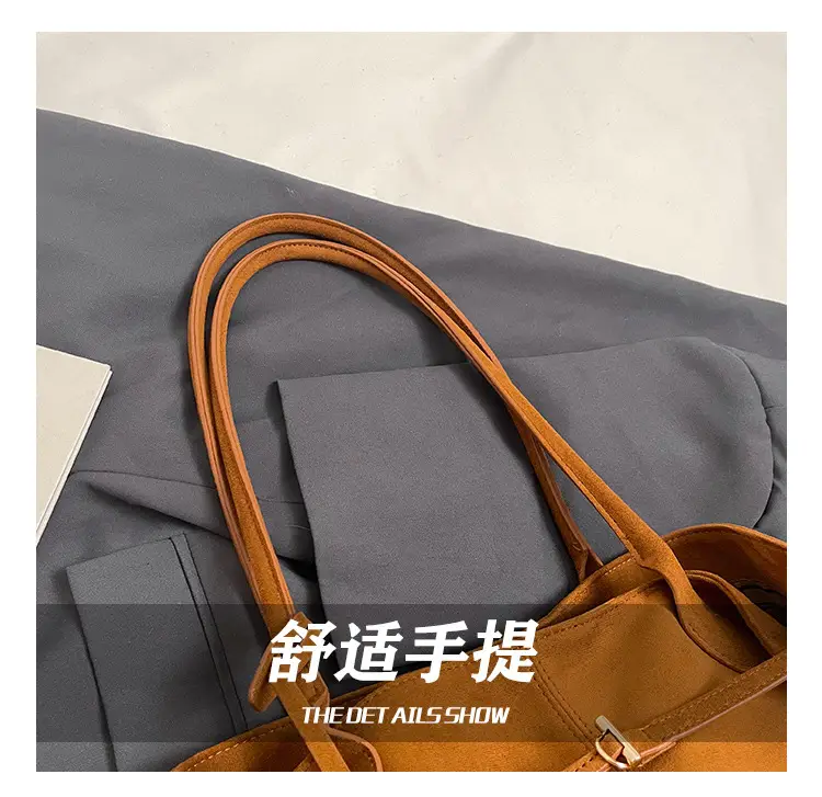 Brown Cross-Border Tote Bag for Women Large Capacity — feature 10