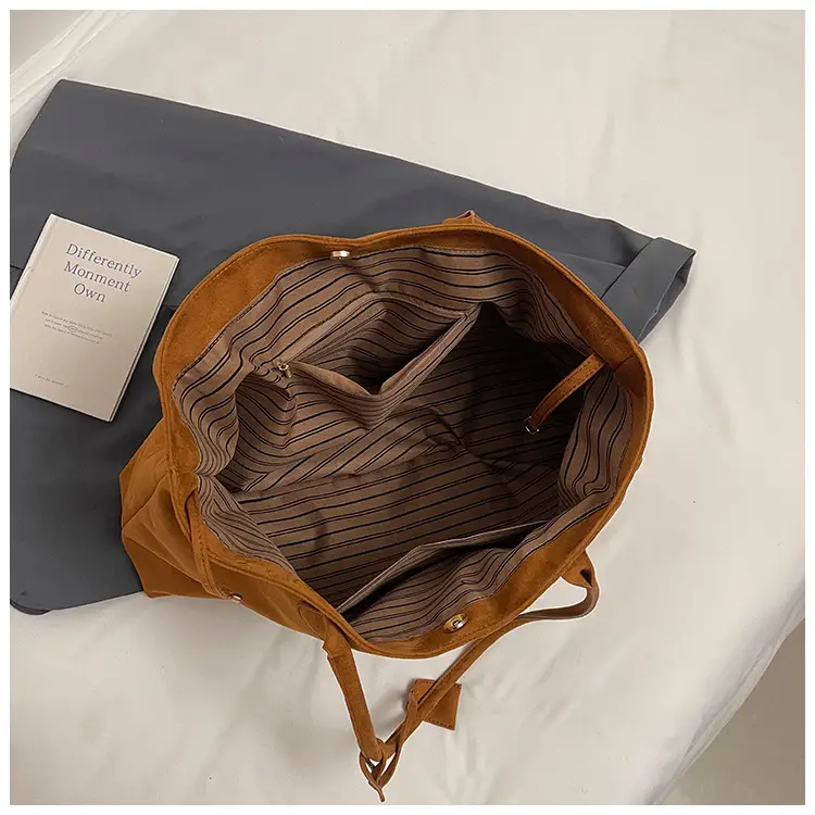 Brown Cross-Border Tote Bag for Women Large Capacity — feature 12
