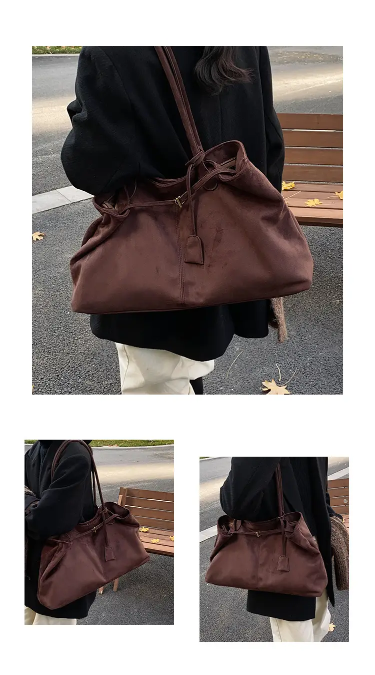 Brown Cross-Border Tote Bag for Women Large Capacity — feature 16