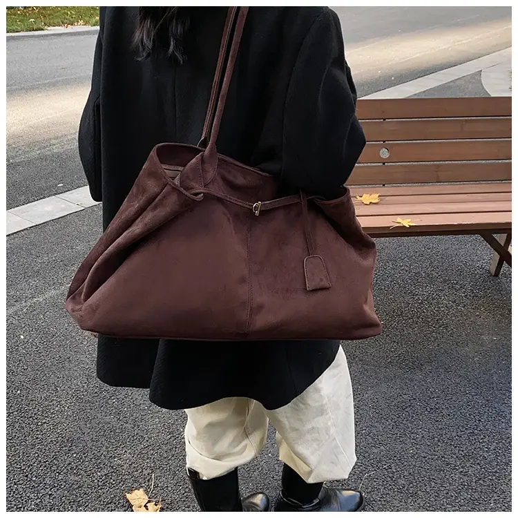 Brown Cross-Border Tote Bag for Women Large Capacity — feature 4