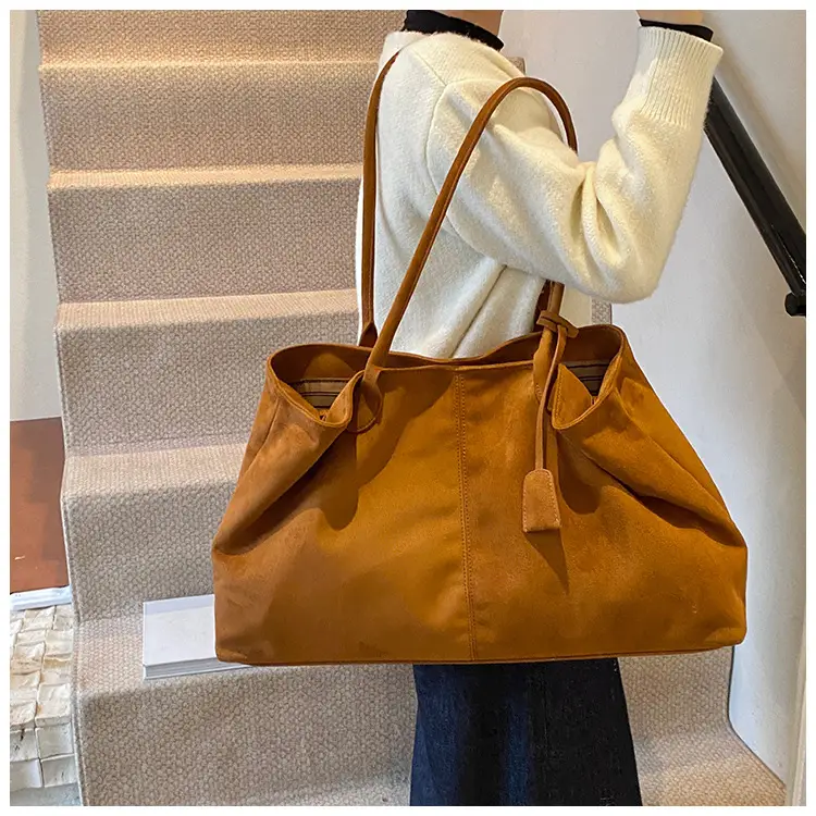 Brown Cross-Border Tote Bag for Women Large Capacity — feature 8