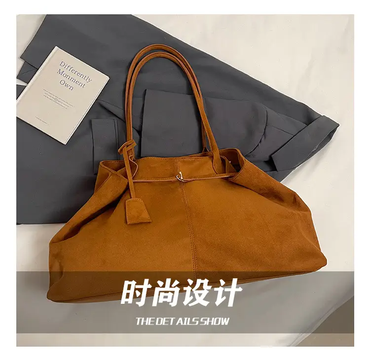Brown Cross-Border Tote Bag for Women Large Capacity — feature 9