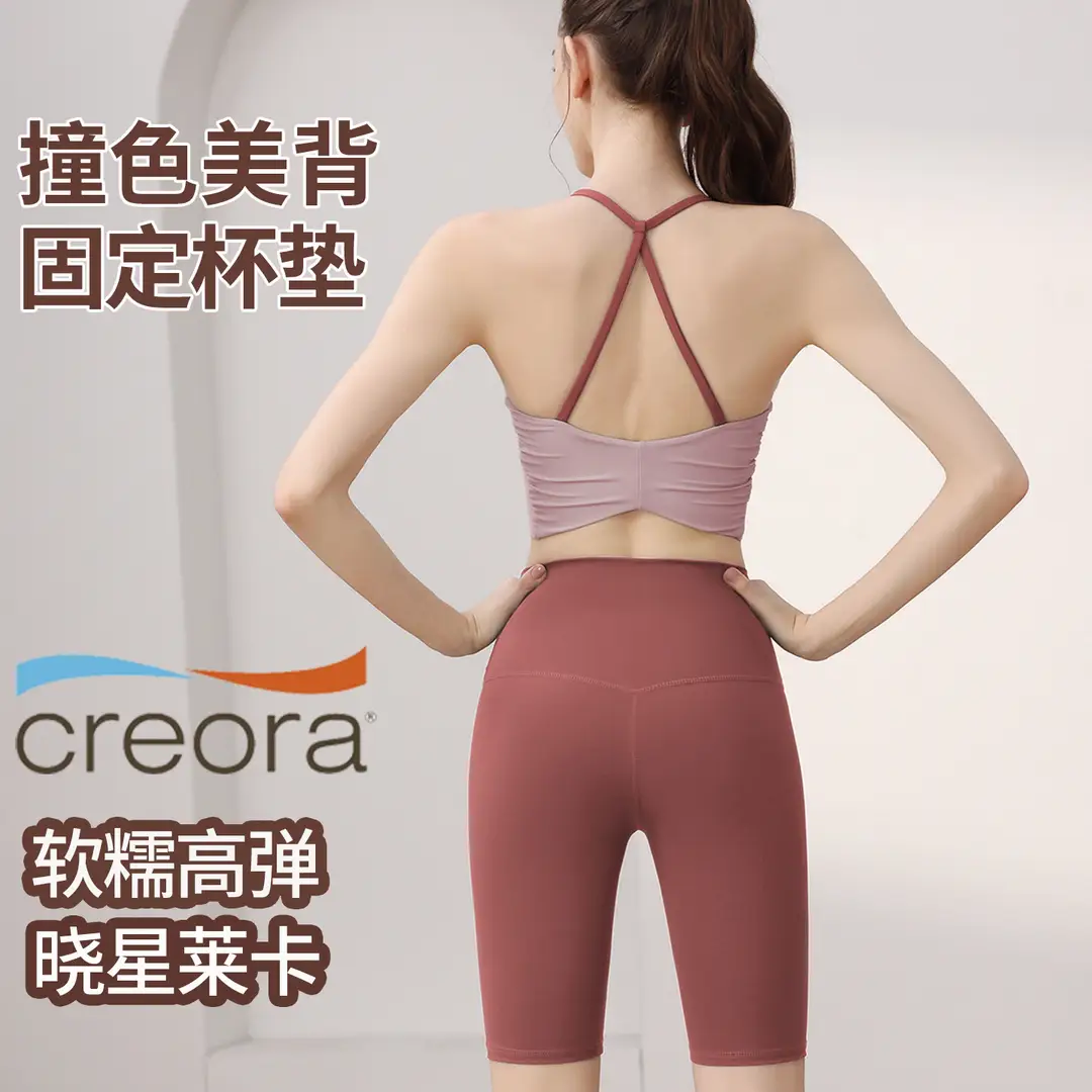 Professional Running Sports Bra Yoga Clothing Suit Women's High-Intensity Shock-Proof Sports Bra Fixed Fitness Vest