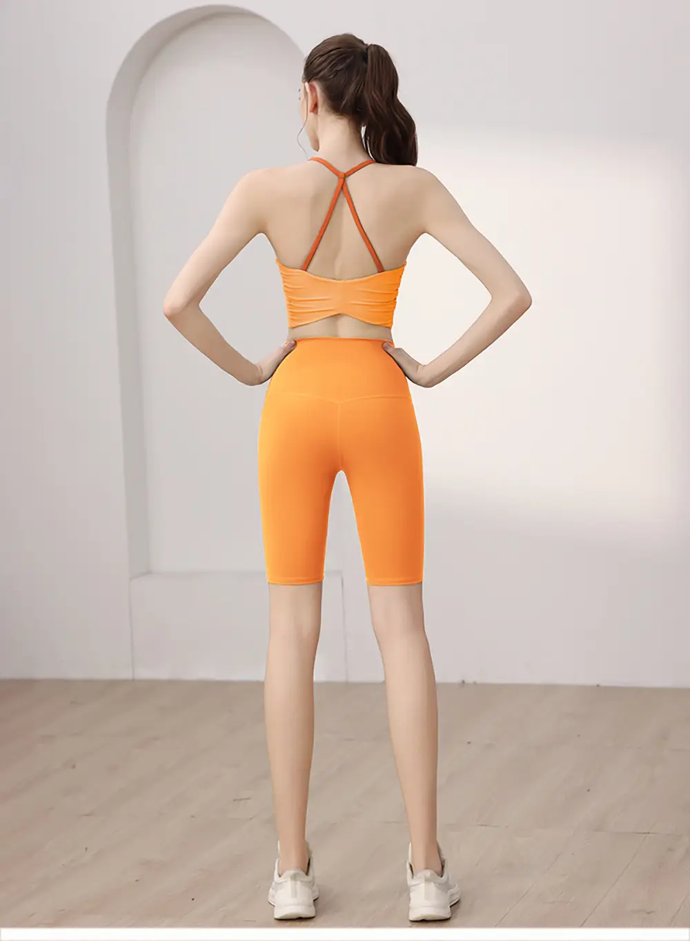 Professional Running Sports Bra Yoga Clothing Suit Women's High-Intensity Shock-Proof Sports Bra Fixed Fitness Vest — feature 10
