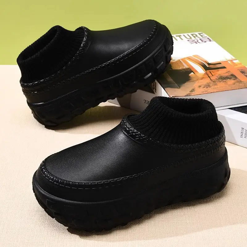 Waterproof Closed-Toe Slippers 2026 New Model, Wear-Resistant, Non-Slip, Oil-Resistant, Couple's Thick-Soled, Ultra-Comfortable, Closed-Back Chef Shoes - Image 10