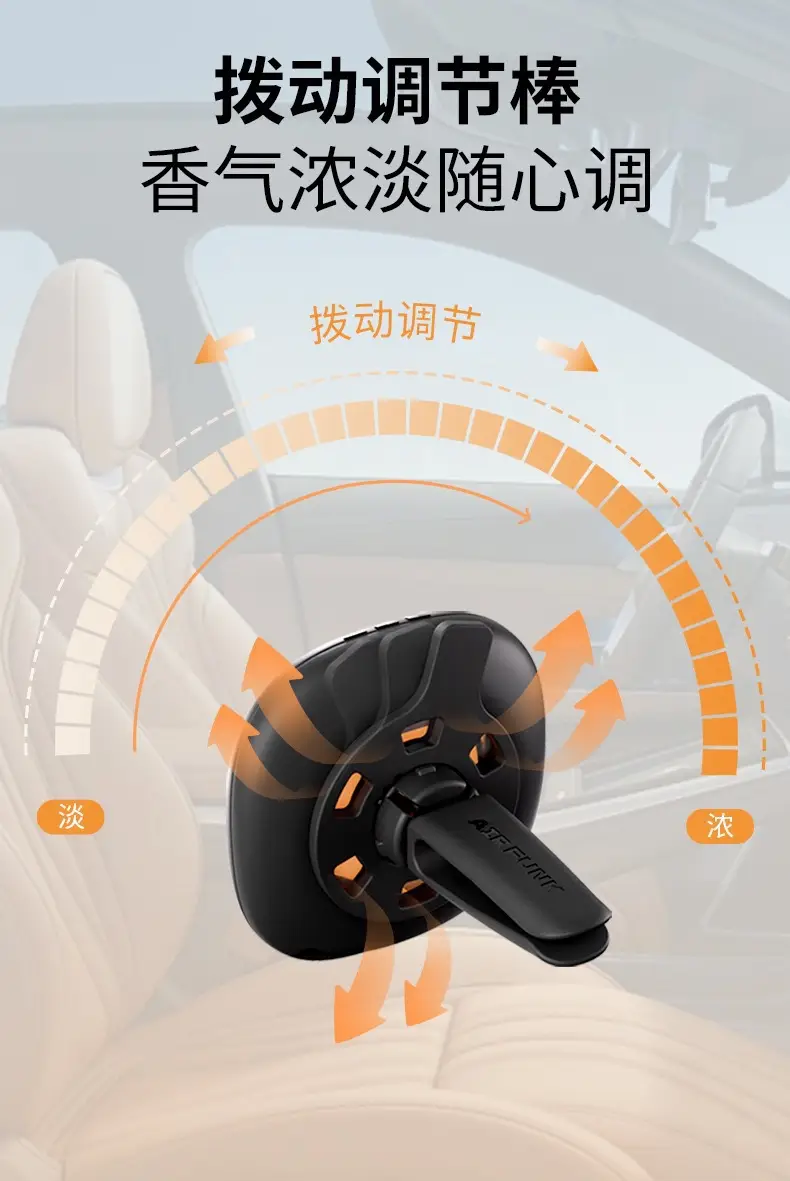 2024 New Car Aromatherapy Car Air Outlet Clip Aromatherapy Deodorizing Car Interior Deodorizing Fragrance Perfume Car — feature 5