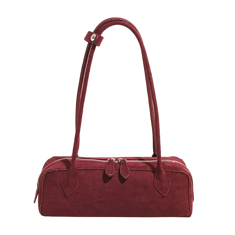 New Suede Shoulder Bag for Women Retro Commuter Design - Image 8
