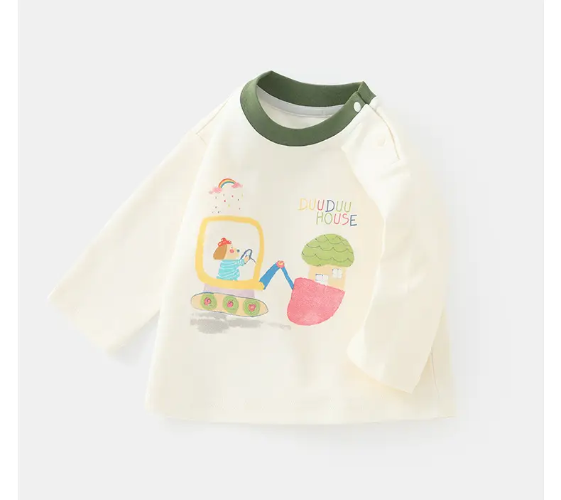 Duuduu Long Sleeve T-Shirt for Girls Baby Autumn Wear — feature 11