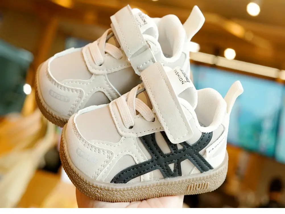 Toddler Shoes Black White New 1-2Yrs Non-Slip — feature 8