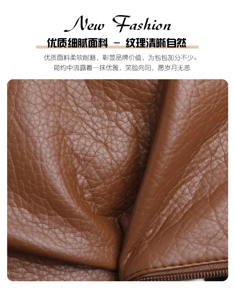 Retro Elegant Brown Quilted Shoulder Crossbody Bag for Women — feature 7