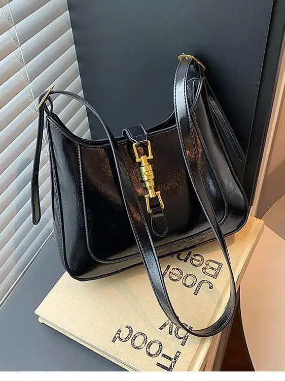 Black Crossbody Bag for Women 2025 Summer New Design - Image 5
