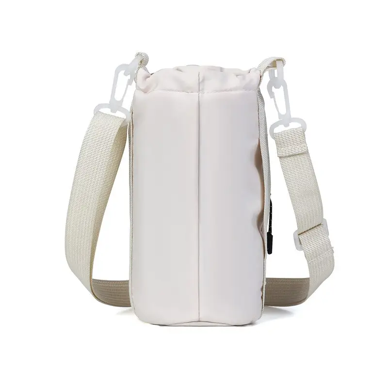 Portable Water Bottle Bag for Women, Lightweight Travel Crossbody Bag - Image 9