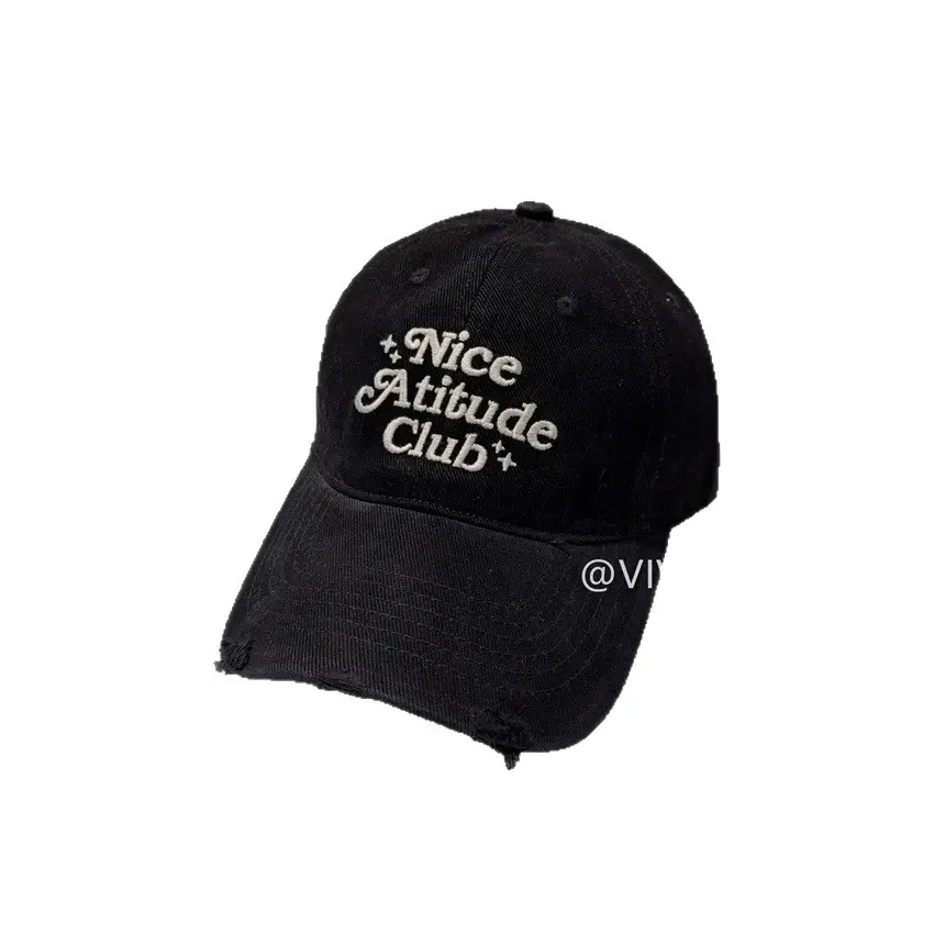 Women Washed Soft Baseball Cap with Letter Embroidery, Maroon & Burgundy - Image 14